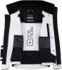 122 - Light Insulated Ski Jacket (White/Black/Black L)