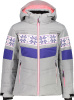 39W2055M (ARGENTO MEL./lapis-fuxia fluo 116 см)
