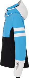101 - Insulated Ski Jacket (Black/Sky/White S)