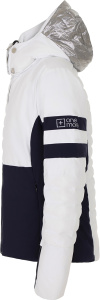 201 - Eco-Down Ski Jacket (White/Marinaio/Silver S)