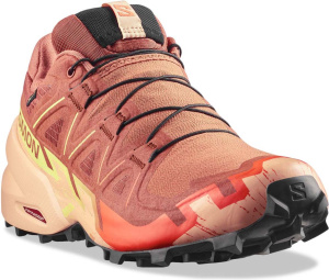Speedcross 6 GTX W (Pecan Brown / Almond Cream / Sunny Lime (UK: 4.5))