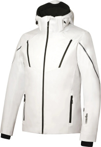 Logo II Eco Jacket (White/Matt Black XXL)