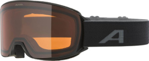 Nakiska Black Matt/Orange S2 (One size)