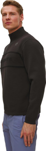 Half Zip Logo Sweater (Black 50)