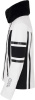 122 - Light Insulated Ski Jacket (White/Black/Black L)
