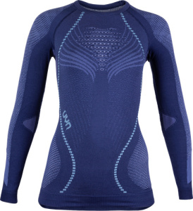 Ambityon Lady UW Shirt LG_SL (Deep Blue/White/Light blue L/XL)