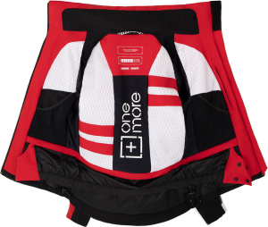 101 - Insulated Ski Jacket (Black/Red/White S)
