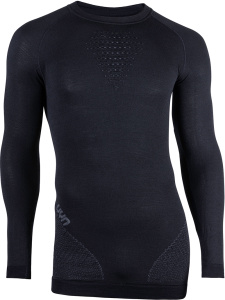 Fusyon Man UW Shirt LG_SL ( Black/Anthracite/Anthracite S/M)