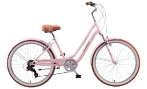 Uptown 7D Step Thru 26 Pink (Pink One Size)