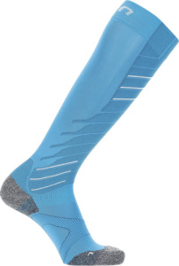 Woman Ski Race Shape Socks (Turquoise/White 35-36)