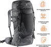 Futura Air Trek 50 + 10 (Black-graphite)