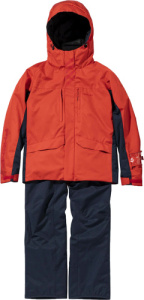 Snow Slope Ski Two-Piece (Red L)