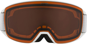 Nakiska White Matt/Orange S2 (One size)