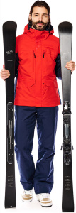 Snow Slope Ski Two-Piece (Red M)