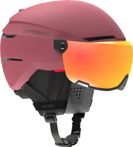 Savor Visor Photo Stereo Maroon (M (55-59))