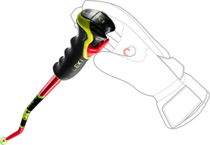 WCR GS 3D Bright Red/Black/Neonyellow
