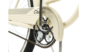 Charm 1 (3I) Step Thru 26 Pearl White (Pearl White One Size)