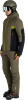 Adler Jacket (Dark Khaki/Black/Acid Green XL)