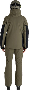 Adler Jacket (Dark Khaki/Black/Acid Green XXL)