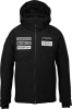 Sweden Monotone Ski Jacket (Black M)