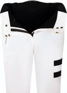 901 - Insulated Ski Pants (White/Black/Black S)