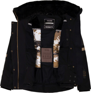 121 - Light Insulated Ski Jacket (Black/Beat/Black XS)