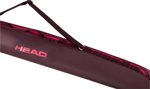 Women Single Ski Bag Burgundy (195) (195)