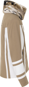 122 - Light Insulated Ski Jacket (Desert/White/White S)