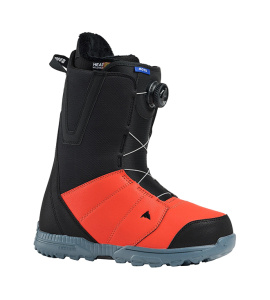 Moto BOA (Black/Fiesta Red 7.5)